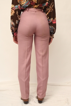 Imagem do Calça rosa antigo cintura alta