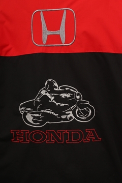 Jaqueta HONDA preto vermelha logo (ler descrição)