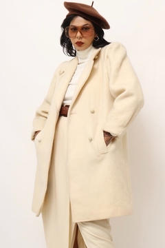Imagem do casaco 100 % woll CEA vintage off white