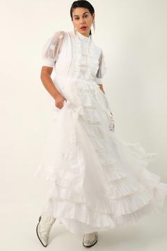 vestido renda noiva vintage vitoriana na internet