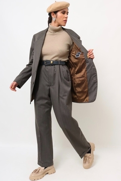 conjunto DIOR calça + blazer forrado vintage - comprar online