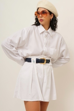Camisa branca classica vintage