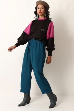 Blusa tricot forrado vintage 80’s original - comprar online