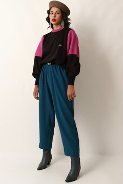 Blusa tricot forrado vintage 80’s original na internet