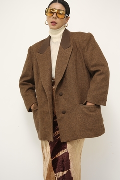 Blazer marrom LUIGI BERTOLLI classico