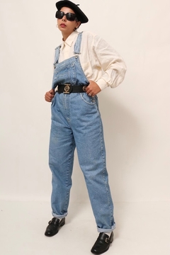 Imagem do Macacão jeans classico azul grosso 90´s