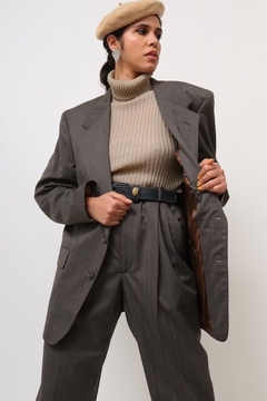 conjunto DIOR calça + blazer forrado vintage na internet