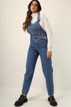 Macacão jeans vintage grosso 90’s - comprar online