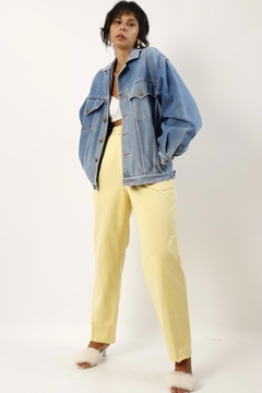 jaqueta jeans ampla 90’s vintage - loja online