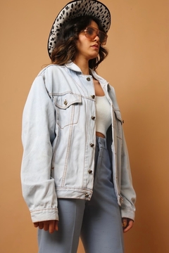 jaqueta jeans HARD ROCK replica vintage na internet