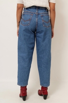 Calça jeans grosso classica azul 90´s vintage - Capichó Brechó