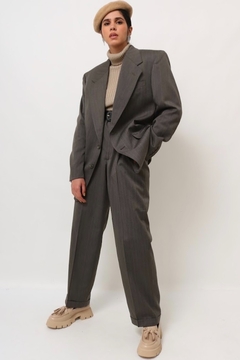conjunto DIOR calça + blazer forrado vintage - loja online