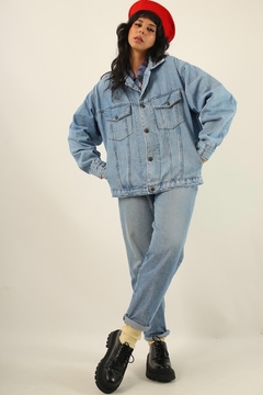 Jaqueta jeans ampla vintage - comprar online