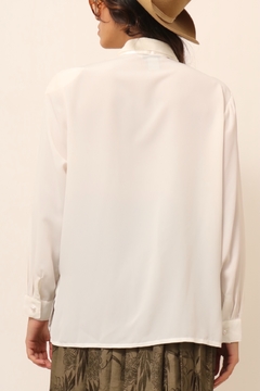 Camisa bordada YUCCY manga bufante - comprar online