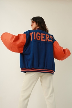 Jaqueta TIGERS original manga couro forrada - comprar online