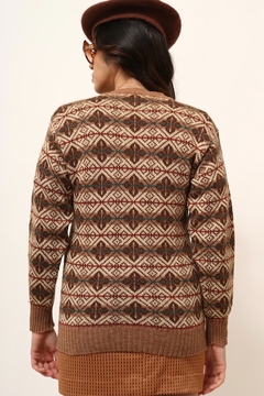 pulover vintage 70’s azuleijo - comprar online