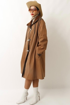 casaco estilo capa forrado pelucia - loja online