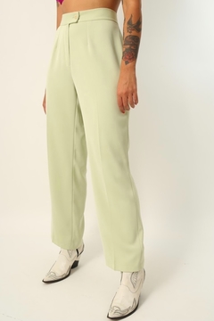 Imagem do Conjunto verde abacate blazer + calça cintura alta