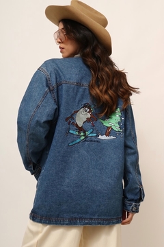 jaqueta parka bordado costas TAZ natal na internet