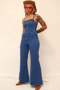 Macacão flare jeans CEA - comprar online