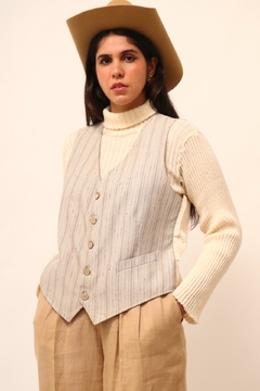 Conjunto colete + blazer Jane vintage - loja online