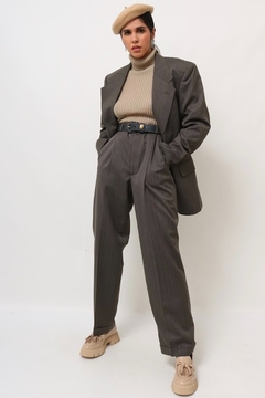 conjunto DIOR calça + blazer forrado vintage - comprar online