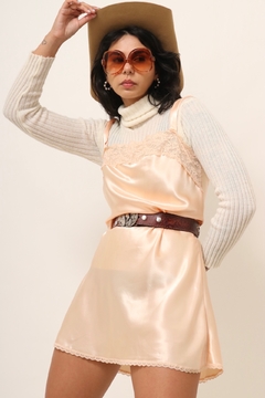 slep dress pessego vintage - loja online