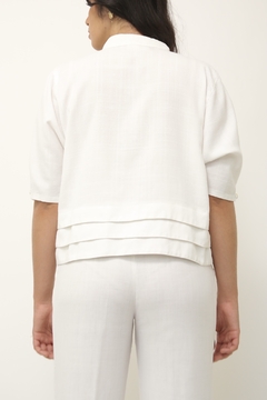 Imagem do Camisa vintage branca bordado olympiadas