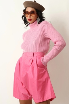 Gola alta rosa textura vintage na internet