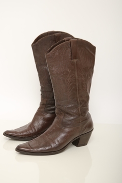 Imagem do Bota marrom western classica 38