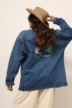 jaqueta parka bordado costas TAZ natal - comprar online