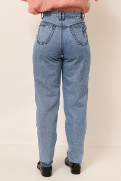 calça jeans cintura alta vintage - loja online