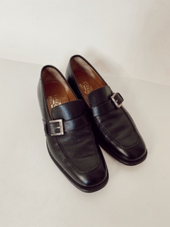 Sapato SALVATORE FERRAGAMO original classico 38 - loja online