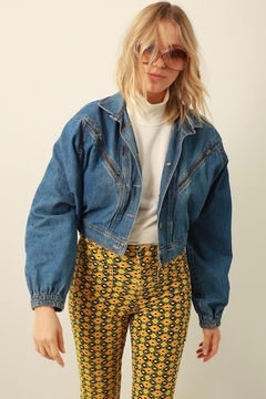 Jaqueta jeans Cropped vintage 90’s - loja online