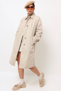 Trench coat bege london classico - comprar online