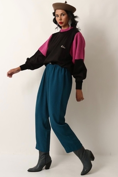 Blusa tricot forrado vintage 80’s original - loja online