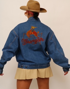 Jaqueta WRANGLER bordado cowboy na internet