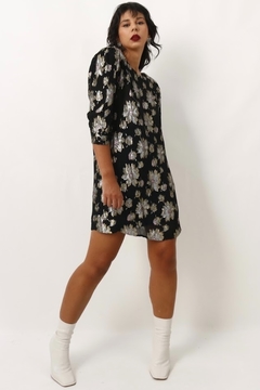 Imagem do blusa vestido ombreira brilho vintage