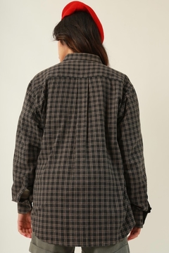 camisa xadrez cinza Dean Winchester - loja online