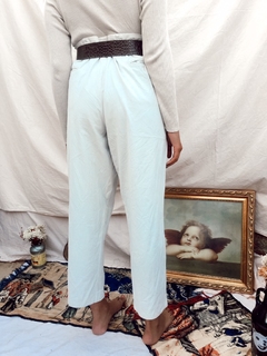 Calça alfaiataria Cindy Crawford bolso e pregas frente - comprar online