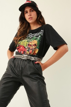 camiseta Iron Maiden vintage