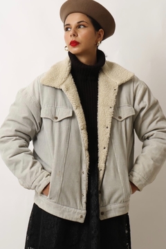 Jaqueta veludo cotele gelo forrada pelucia - comprar online