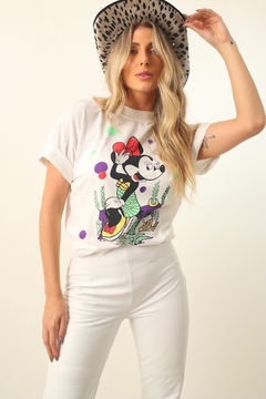 camiseta minnie estampa vintage - comprar online