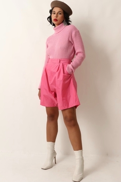 Imagem do Gola alta rosa textura vintage
