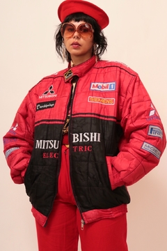 Imagem do Jaqueta mitsubishi vermelha logo esportiva