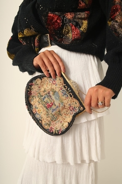 Bolsa vitoriana de mão vintage original na internet