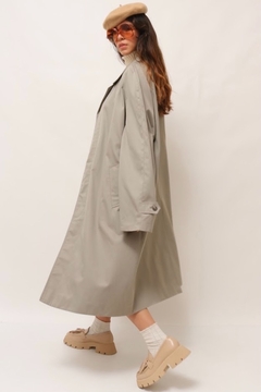 trenc coat forrado longo classico na internet