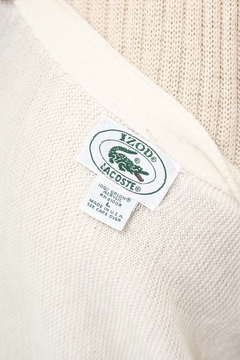 Cardigam LACOSTE ORIGINAL branco