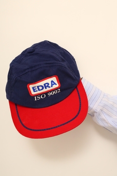 Bone EDRA ISO 90002 azul vermelho