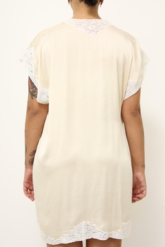 Conjunto penhoar + camisola (robe) vintage - loja online